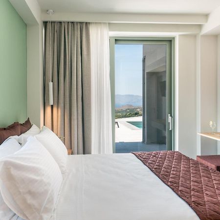 Luxurious Villa Cretan Aura With Private Heated Pool, Jacuzzi And Playroom Agios Ioannis  Exterior foto