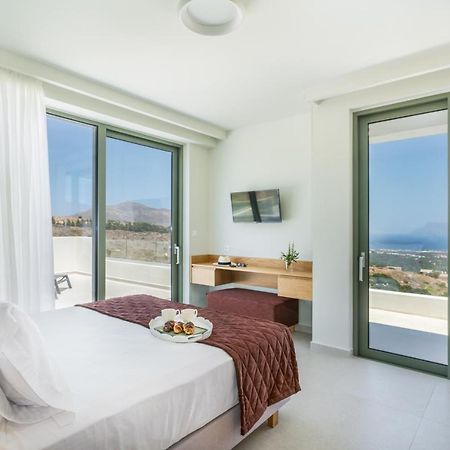 Luxurious Villa Cretan Aura With Private Heated Pool, Jacuzzi And Playroom Agios Ioannis  Exterior foto