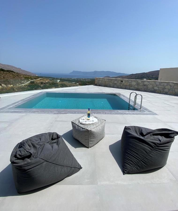 Luxurious Villa Cretan Aura With Private Heated Pool, Jacuzzi And Playroom Agios Ioannis  Exterior foto