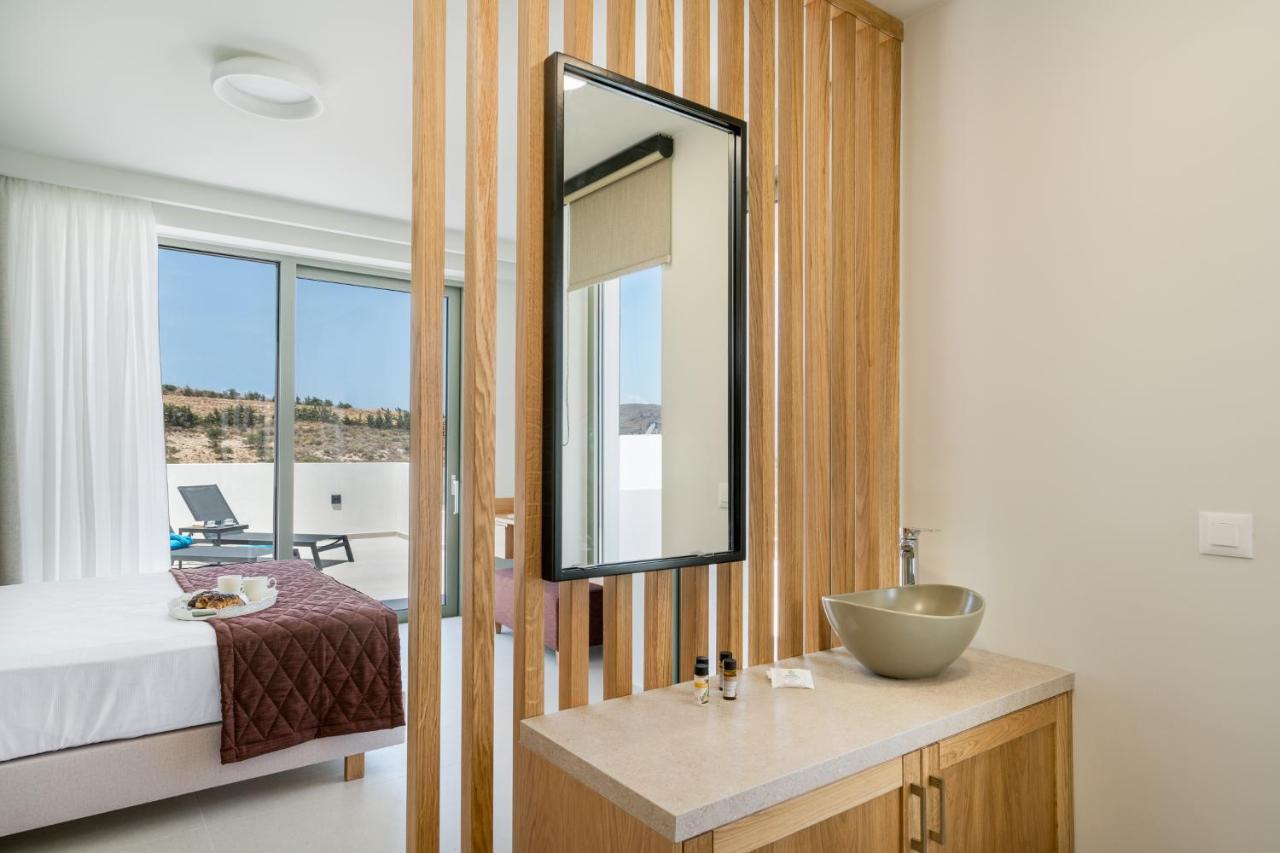 Luxurious Villa Cretan Aura With Private Heated Pool, Jacuzzi And Playroom Agios Ioannis  Exterior foto