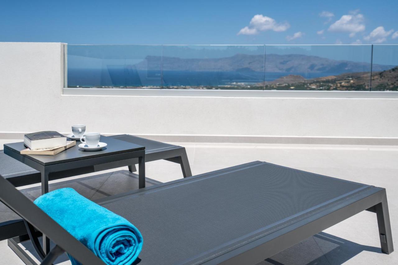 Luxurious Villa Cretan Aura With Private Heated Pool, Jacuzzi And Playroom Agios Ioannis  Exterior foto